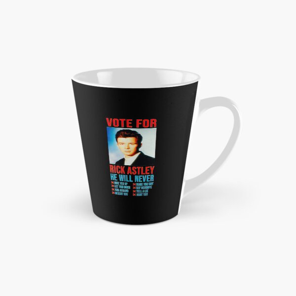 Item preview, Rick Astley Vote For President Poster designed and sold by johzenfra.