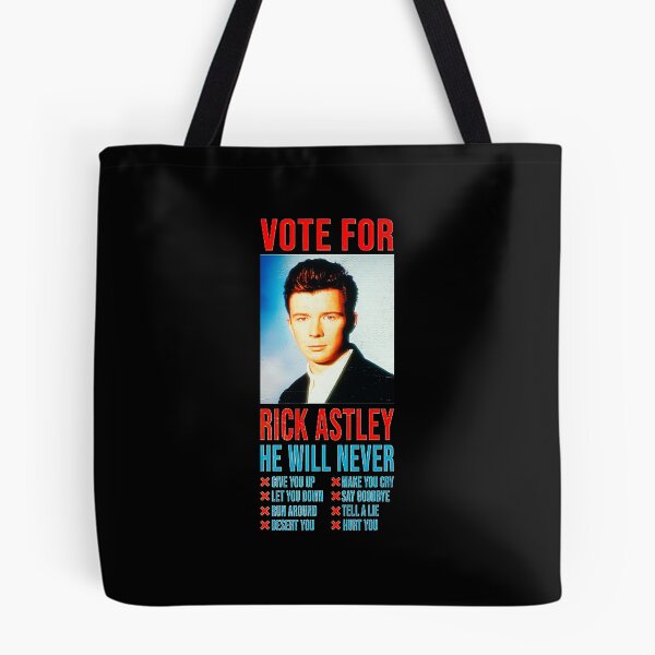 Item preview, Rick Astley Vote For President Poster designed and sold by johzenfra.