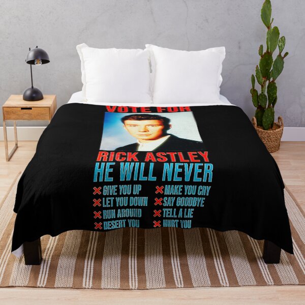 Item preview, Rick Astley Vote For President Poster designed and sold by johzenfra.