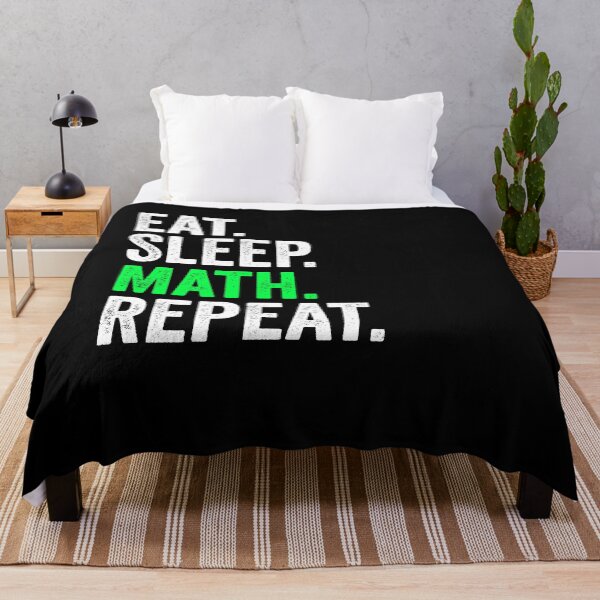 Item preview, Eat Sleep Math Repeat - Funny Math Teacher Lover Gift designed and sold by kamalasyakila.