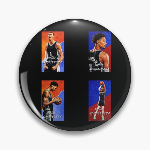 Item preview, Victor Wembanyama Painted Sticker Set / T Shirt designed and sold by DiverseDazzle.