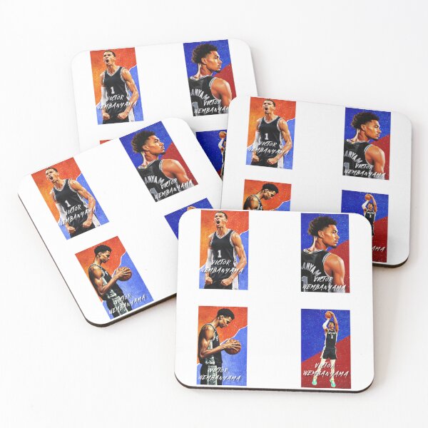 Item preview, Victor Wembanyama Painted Sticker Set / T Shirt designed and sold by DiverseDazzle.