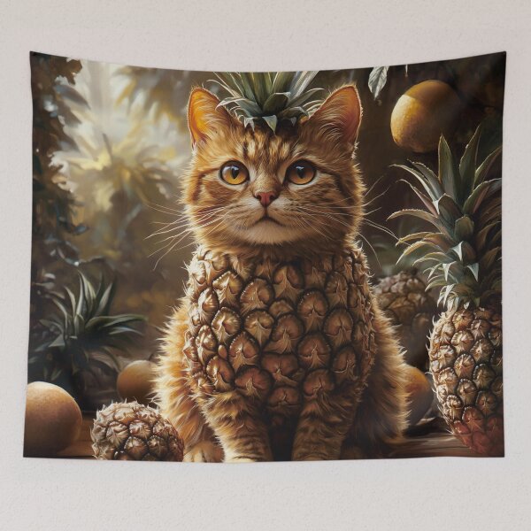 Item preview, Pineapple Cat Blend designed and sold by jmurraykevin.