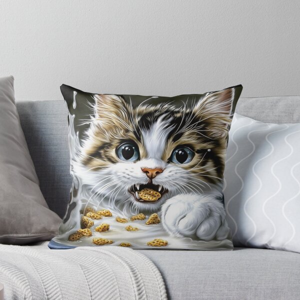 Item preview, Cereal Bowl Cat Chaos designed and sold by jmurraykevin.