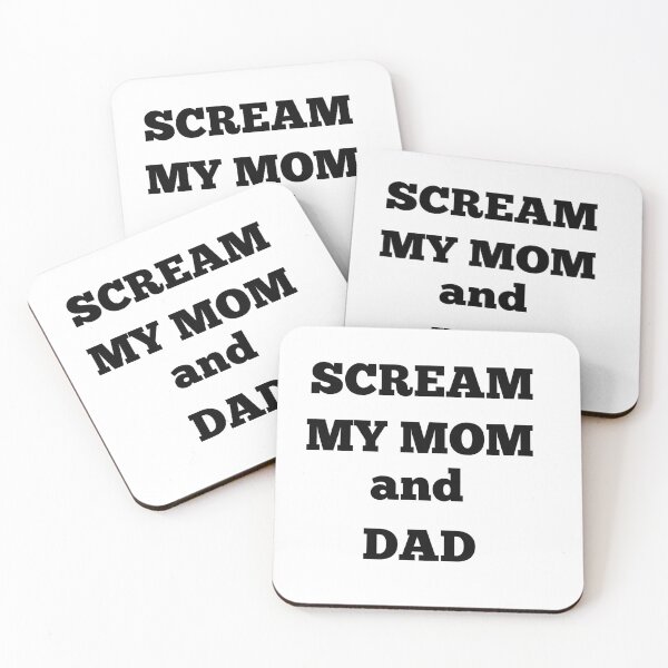 Item preview, Scream my mom and dad  designed and sold by MKshoper.