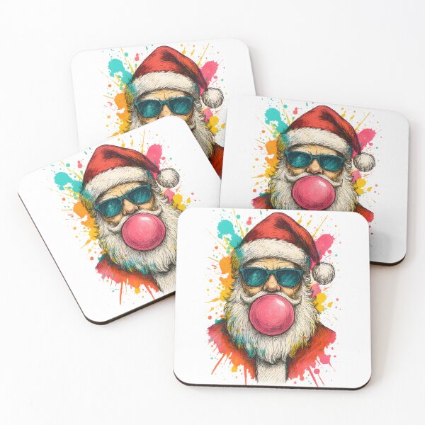 Item preview, Cool Hipster Santa  designed and sold by Nacho Average Designs.