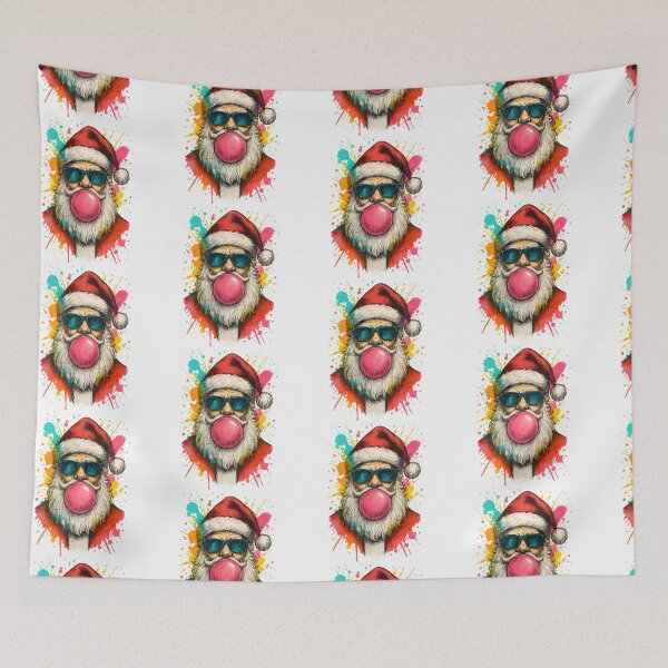 Item preview, Cool Hipster Santa  designed and sold by Nacho Average Designs.