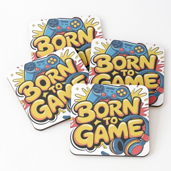 Item preview, Born to Game designed and sold by GamerGearTees.