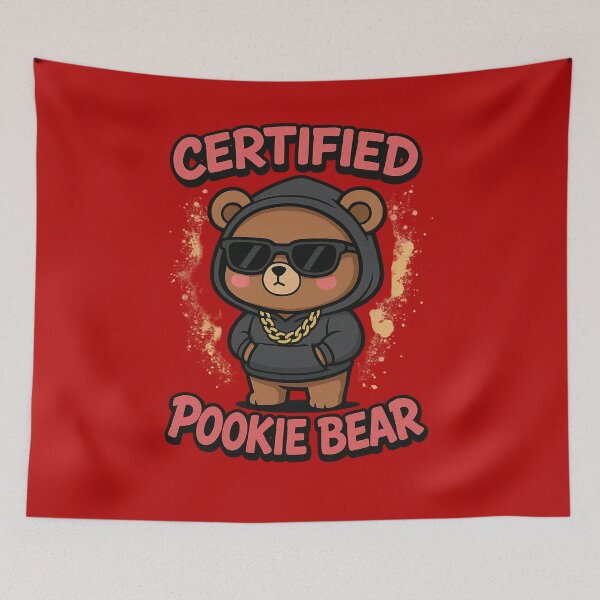Item preview, Certified Pookie bear design designed and sold by FandomFunStudio.
