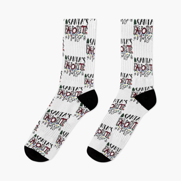 Item preview, Retro Vintage Favorite Nurse Santas Merry Classic Christmas designed and sold by Olincristie.