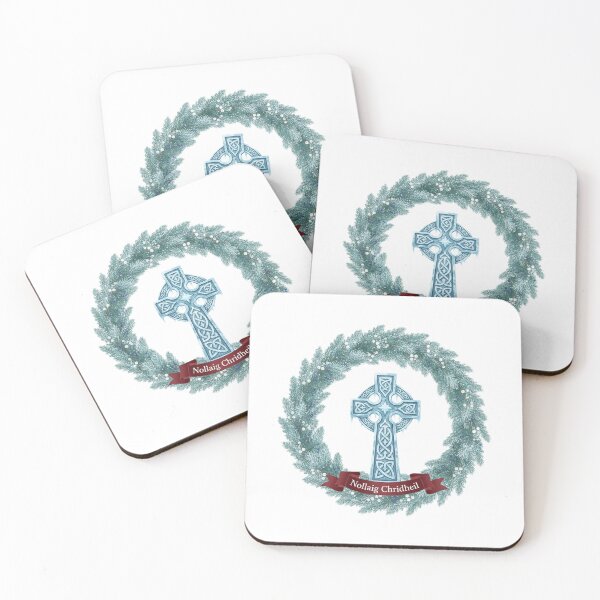 Item preview, Celtic Christmas Blessing – Nollaig Chridheil Wreath designed and sold by CelticSoulShop.