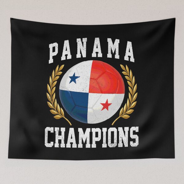Item preview, SOCCER BALL FLAG CHAMPIONS - PANAMA - Fans and Teams for Men and Women T-shirt designed and sold by wallsandpatts.