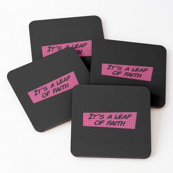 Item preview, It’s a Leap of Faith Bold Quote designed and sold by BarbaraLFalo.