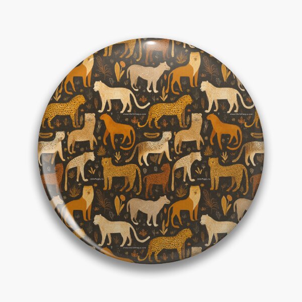 Item preview, Retro Safari Leopard Print Pattern | Boho Jungle Animal Art designed and sold by chi3-jp.