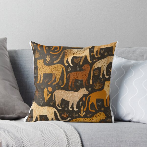 Item preview, Retro Safari Leopard Print Pattern | Boho Jungle Animal Art designed and sold by chi3-jp.