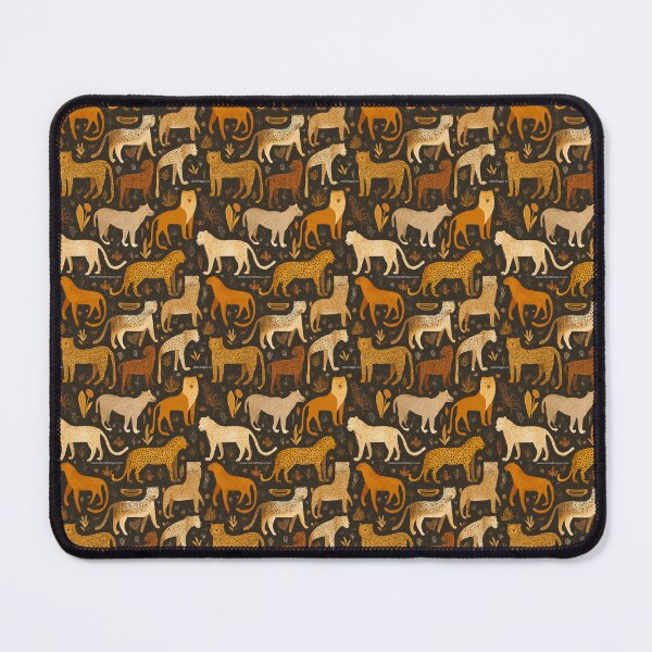 Item preview, Retro Safari Leopard Print Pattern | Boho Jungle Animal Art designed and sold by chi3-jp.