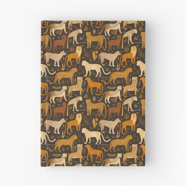 Item preview, Retro Safari Leopard Print Pattern | Boho Jungle Animal Art designed and sold by chi3-jp.