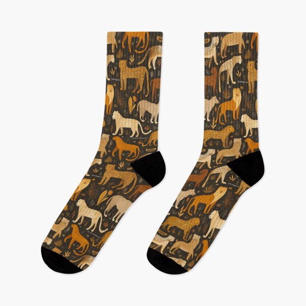 Item preview, Retro Safari Leopard Print Pattern | Boho Jungle Animal Art designed and sold by chi3-jp.