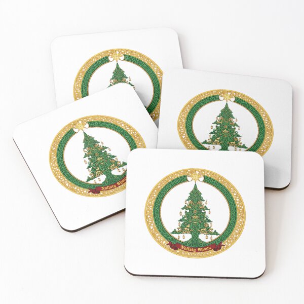 Item preview, Celtic Christmas Tree – Nollaig Shona Ornament Design designed and sold by CelticSoulShop.