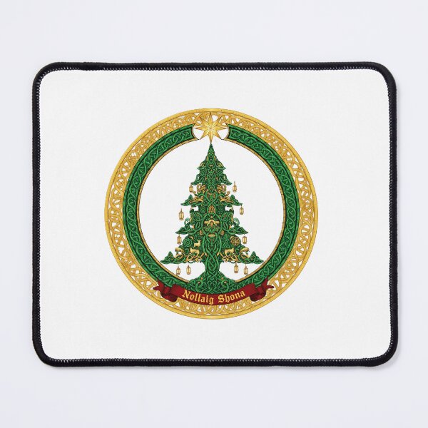 Item preview, Celtic Christmas Tree – Nollaig Shona Ornament Design designed and sold by CelticSoulShop.