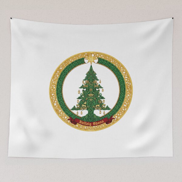 Item preview, Celtic Christmas Tree – Nollaig Shona Ornament Design designed and sold by CelticSoulShop.