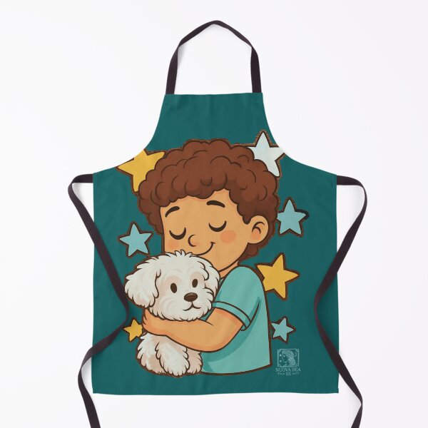 Item preview, Boy with dog designed and sold by nuovaDea25.