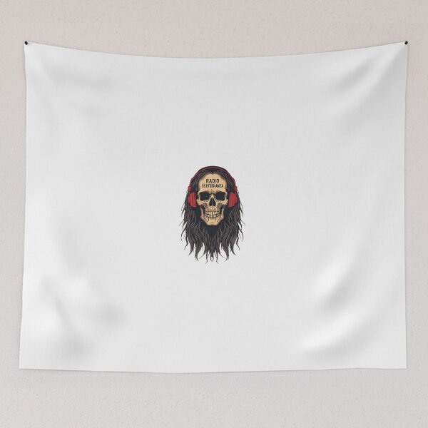 Item preview, Radio Subterranea Skull designed and sold by RadioSubterranea.
