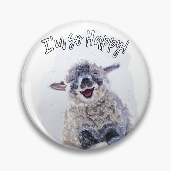 Item preview, Sheep too happy designed and sold by NathBros.
