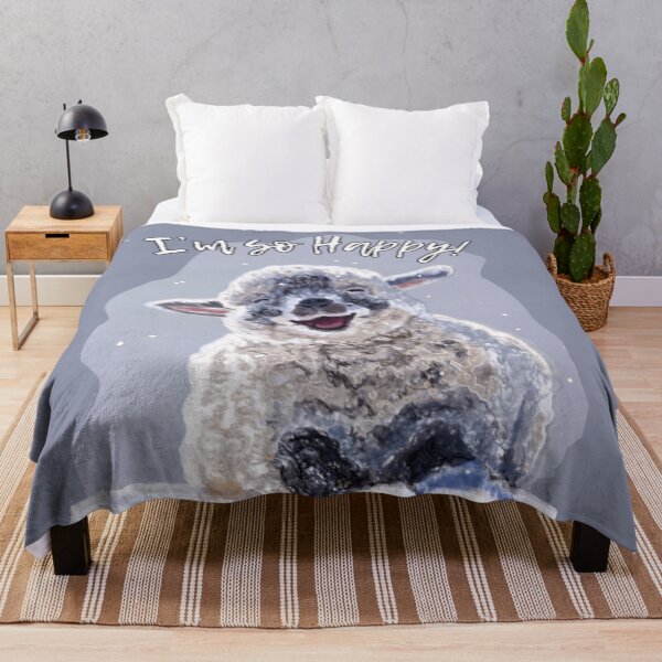 Item preview, Sheep too happy designed and sold by NathBros.