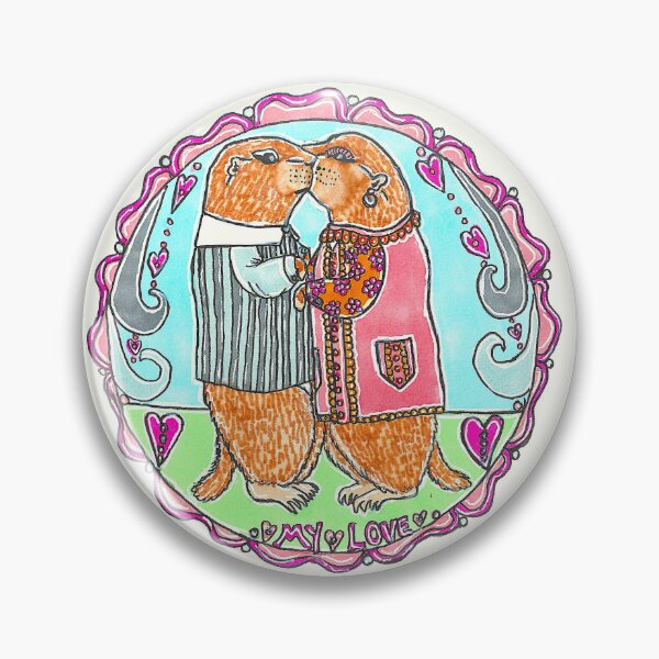 Item preview, Marmots In Love designed and sold by Michelle Mead.