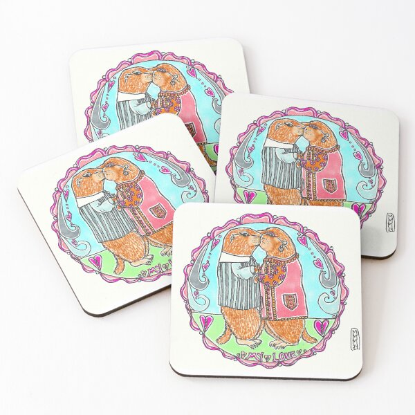 Item preview, Marmots In Love designed and sold by Michelle Mead.