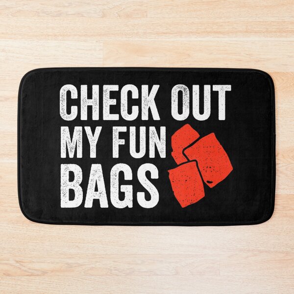 Item preview, Check Out My Fun Bags - Funny Cornhole Game designed and sold by zenicafariana.
