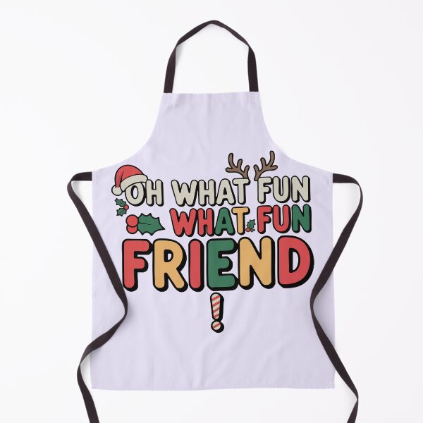 Item preview, Oh What Fun Friend – Cute Festive Christmas Typography Design for Holiday T-Shirts, Hoodies & Gifts designed and sold by graphicnew.