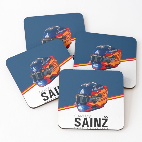 Item preview, Carlos Sainz F1 Williams Racing Helmet Art designed and sold by Studio F1Grid.