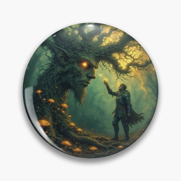 Item preview, The Ancient Guardian: Deep Forest Mythos designed and sold by Eden Underground Radio (Official Merch).