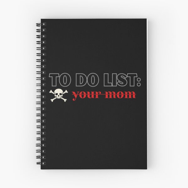 Item preview, To do list: your mom funny meme T-Shirt designed and sold by OldSkullDesigns.