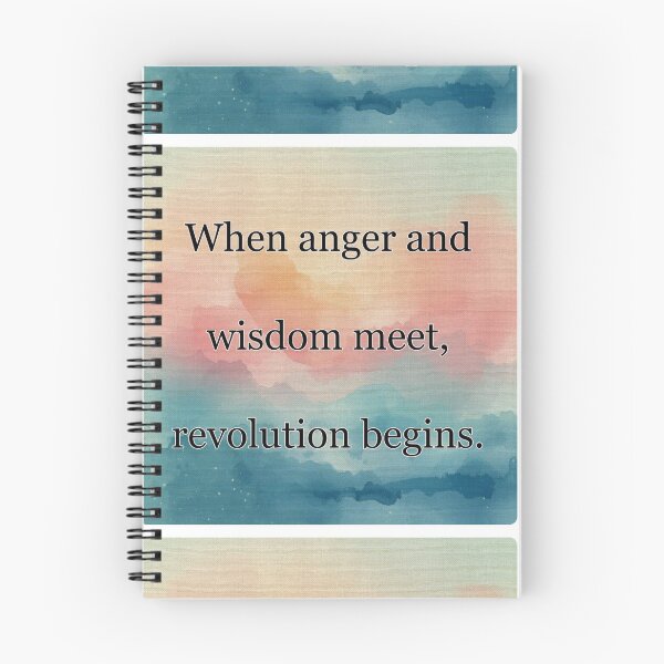 Item preview, When anger and wisdom meet, revolution begins.  designed and sold by vagar.