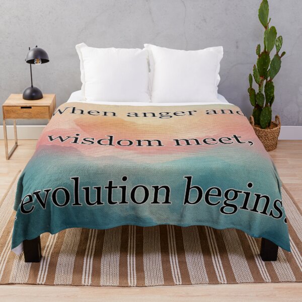 Item preview, When anger and wisdom meet, revolution begins.  designed and sold by vagar.