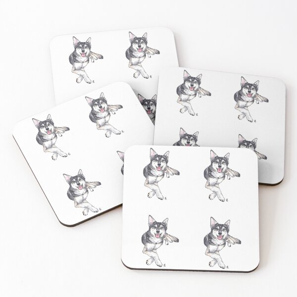 Item preview, Alaskan Klee Kai doing the Klee Kai cross designed and sold by rita-andi.
