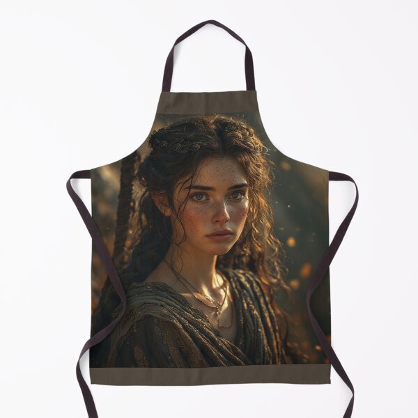 Item preview, The Girl with the Thousand Freckles | Rustic Fantasy Portrait designed and sold by David R Sawin The Architects Of Eden.
