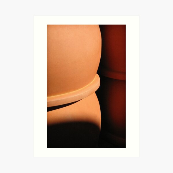 Four pots Art Print