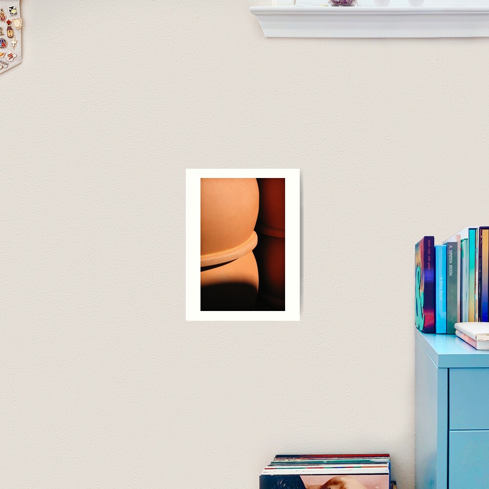 Four pots Art Print