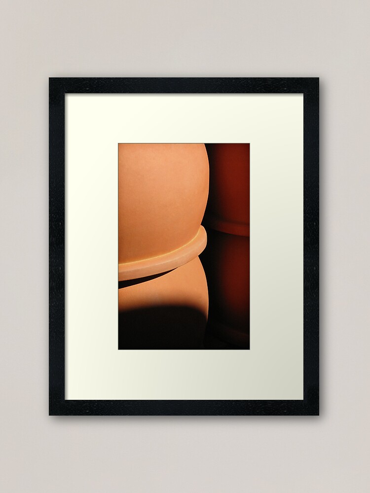Alternate view of Four pots Framed Art Print