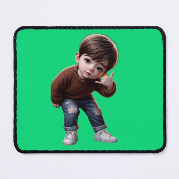 Item preview, Cute little Boy-Cool Pose designed and sold by BlueHillsJanot.