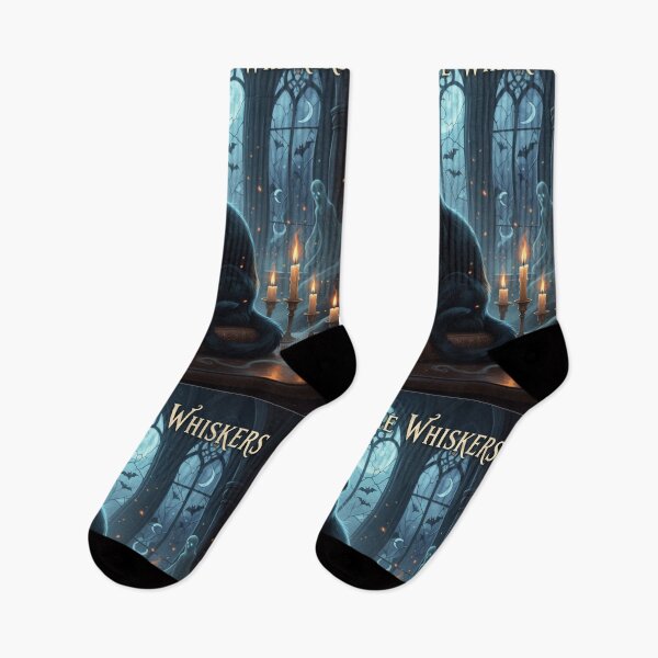 Item preview, Beware the Whiskers – Elegant Gothic Black Cat Halloween Art | Cinematic Spooky Aesthetic designed and sold by VibeCraftique.