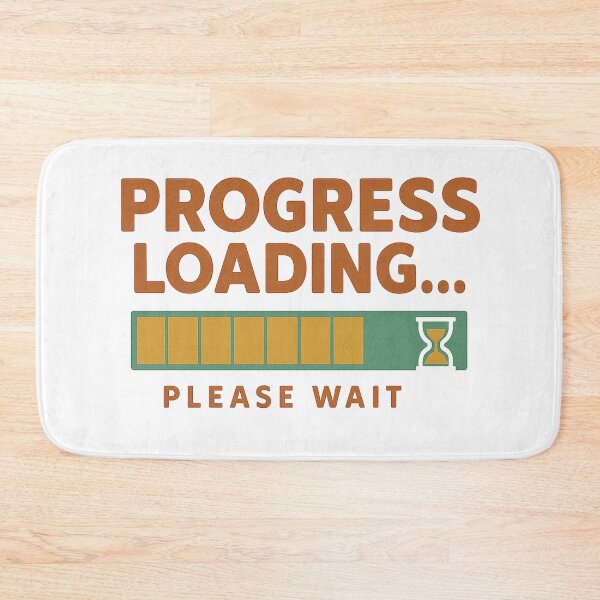 Item preview, Progreso motivacional Cargando Por favor espere designed and sold by Goodwells.