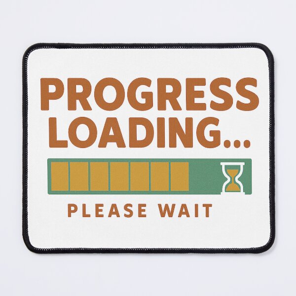 Item preview, Motivational Progress Loading Please wait designed and sold by Goodwells.