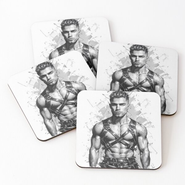 Item preview, Limited Edition Maverick: Gay Berlin Leather Wallart Graphic Design designed and sold by ItsAKinkThing.
