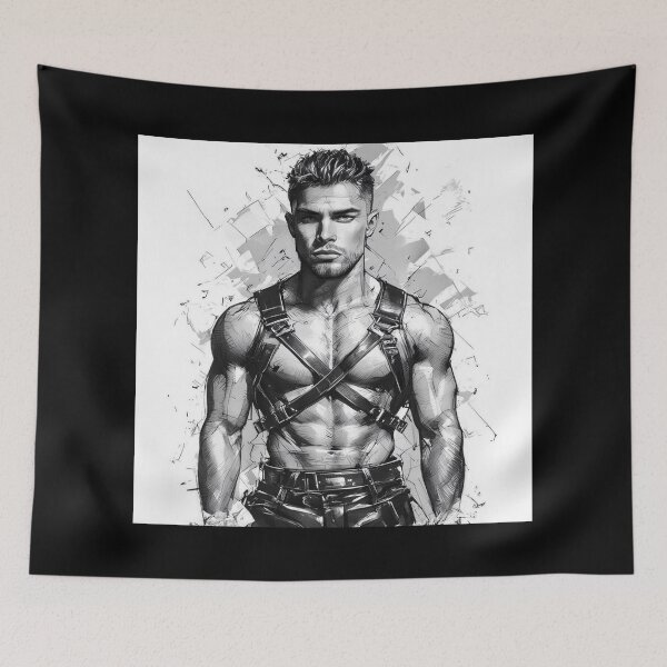 Item preview, Limited Edition Maverick: Gay Berlin Leather Wallart Graphic Design designed and sold by ItsAKinkThing.