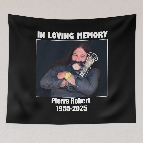 Item preview, Good Citizens Pierre Robert Memorial Tribute, Rest in Peace Radio DJ Graphic designed and sold by Shop-Cardinalch.